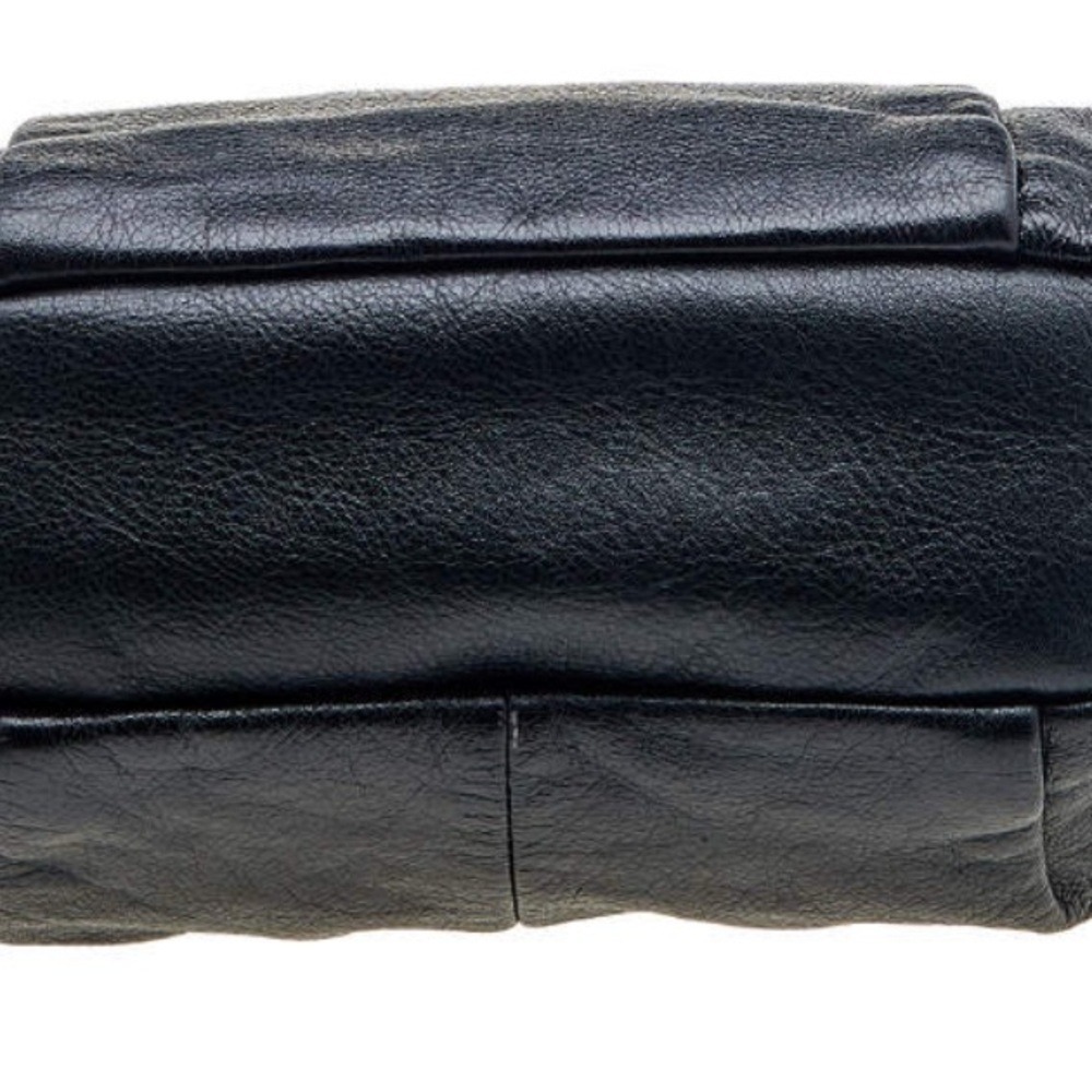 Super Stylish Coach Madison Black Leather Convertible Satchel W Shoulder Strap - Picture 4 of 9